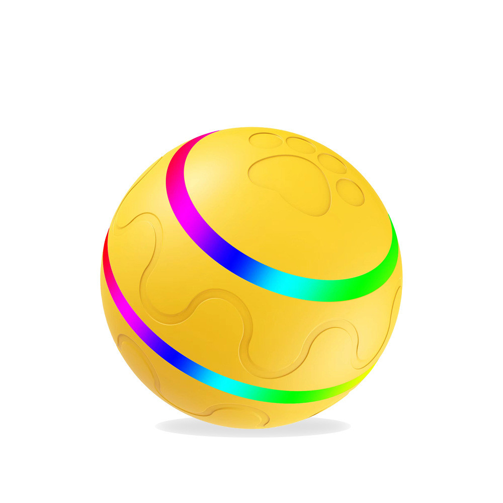 USB Rechargeable Automatic self rotating pets toy Ball